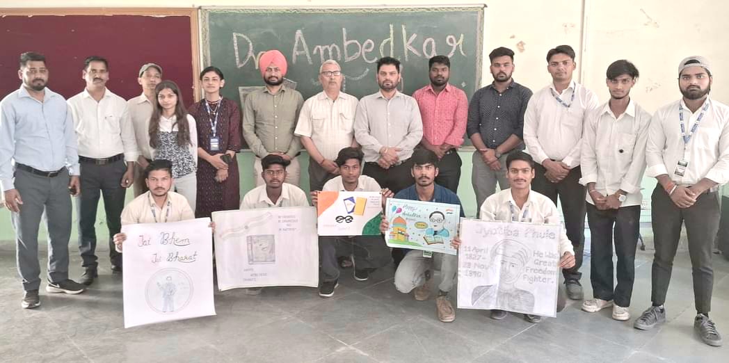 दलित समाज की प्रगति में बाबा साहब का सहयोग सराहनीय - इंजी.जसवंत सिंह